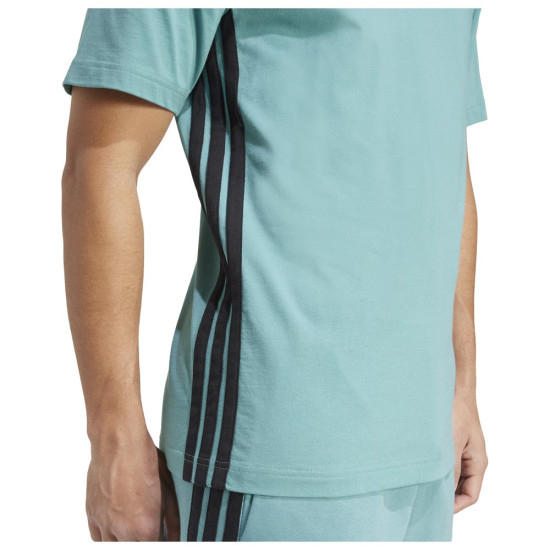 Addias Ανδρική κοντομάνικη μπλούζα Essentials 3-Stripes Single Jersey Tee Addias Ανδρική κοντομάνικη μπλούζα Essentials 3-Stripes Single Jersey Tee